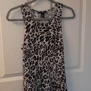 Leopard print dress